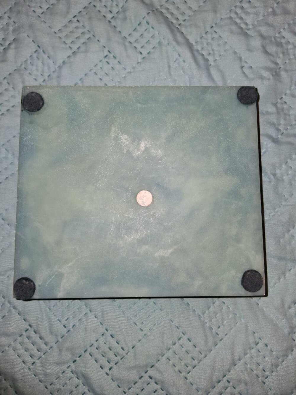 Incolay Stone Jewelry Box - Picture 2 of 8